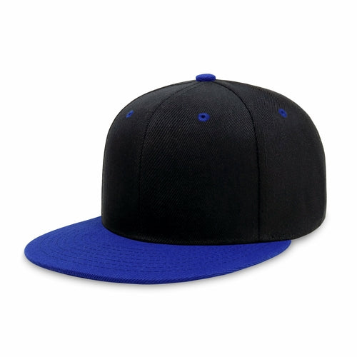 Two-Tone Edge Snapback – Acrylic Adjustable Fit & Breathable