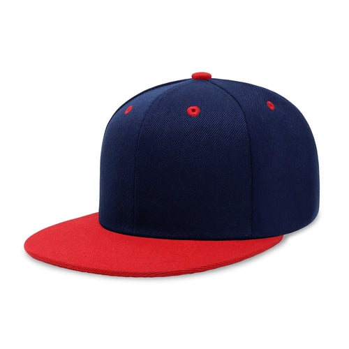 Two-Tone Edge Snapback – Acrylic Adjustable Fit & Breathable
