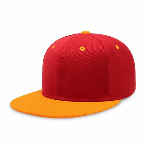 Two-Tone Edge Snapback – Acrylic Adjustable Fit & Breathable