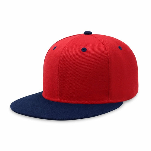 Two-Tone Edge Snapback – Acrylic Adjustable Fit & Breathable