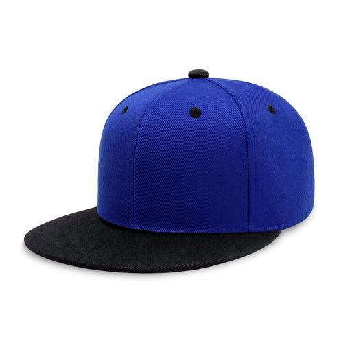 Two-Tone Edge Snapback – Acrylic Adjustable Fit & Breathable