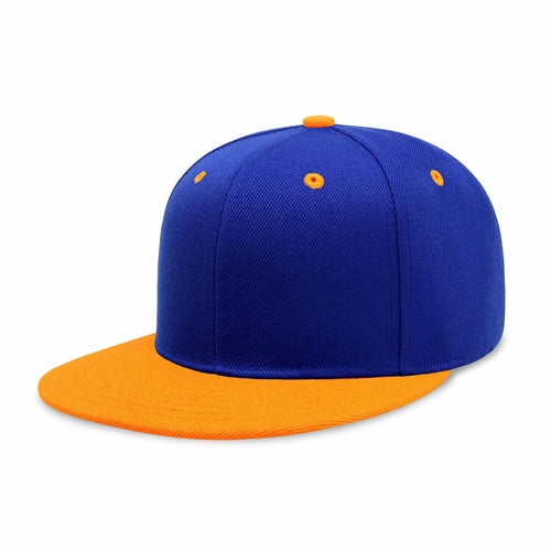 Two-Tone Edge Snapback – Acrylic Adjustable Fit & Breathable