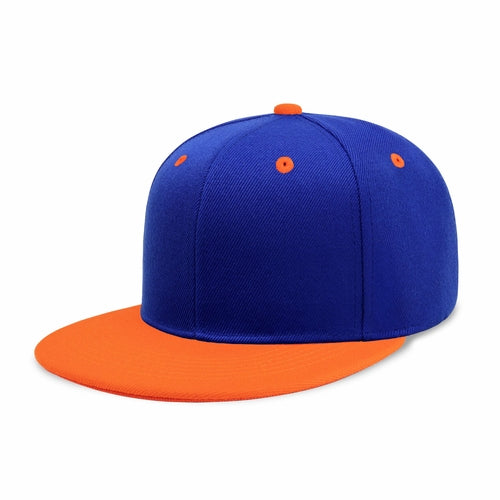 Two-Tone Edge Snapback – Acrylic Adjustable Fit & Breathable