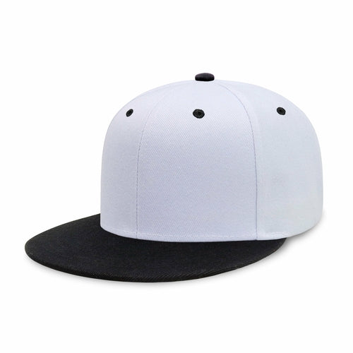 Two-Tone Edge Snapback – Acrylic Adjustable Fit & Breathable