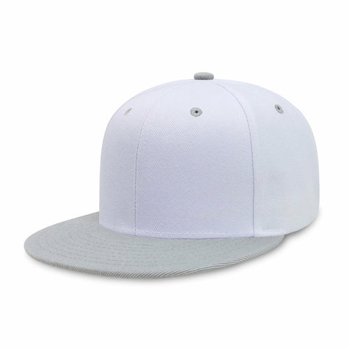 Two-Tone Edge Snapback – Acrylic Adjustable Fit & Breathable