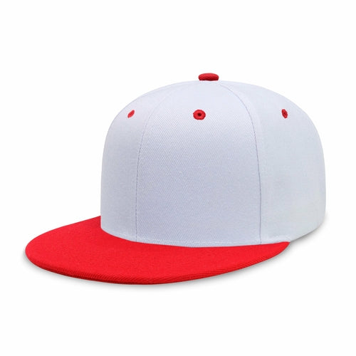 Two-Tone Edge Snapback – Acrylic Adjustable Fit & Breathable