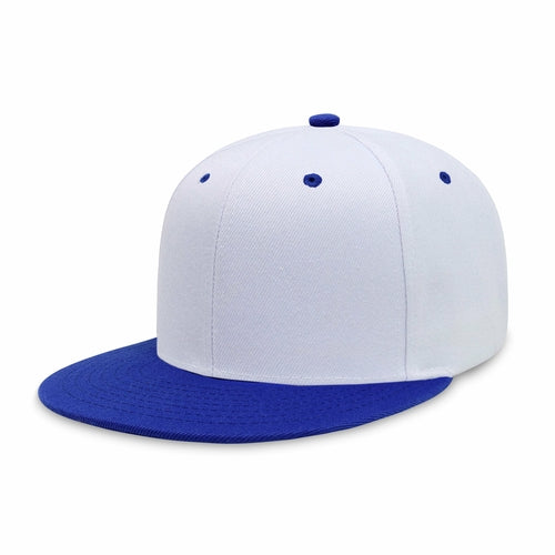 Two-Tone Edge Snapback – Acrylic Adjustable Fit & Breathable