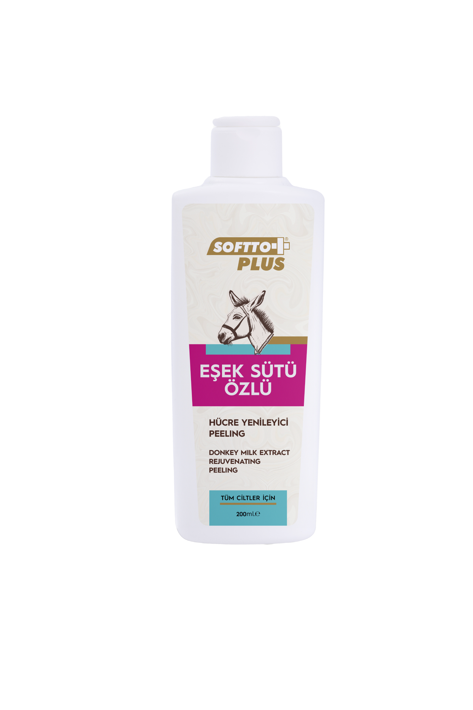 Peeling cu Lapte de Măgăriță - 200ml CRABLAND