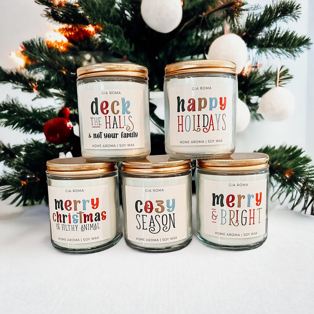 Merry Christmas Candle - Cart2u.ro