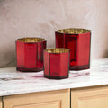 Red Candle Vase - Cart2u.ro
