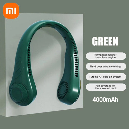 Xiaomi New Hanging Neck Fan 360 Degrees Hanging Neck Fan Portable - Cart2u.ro