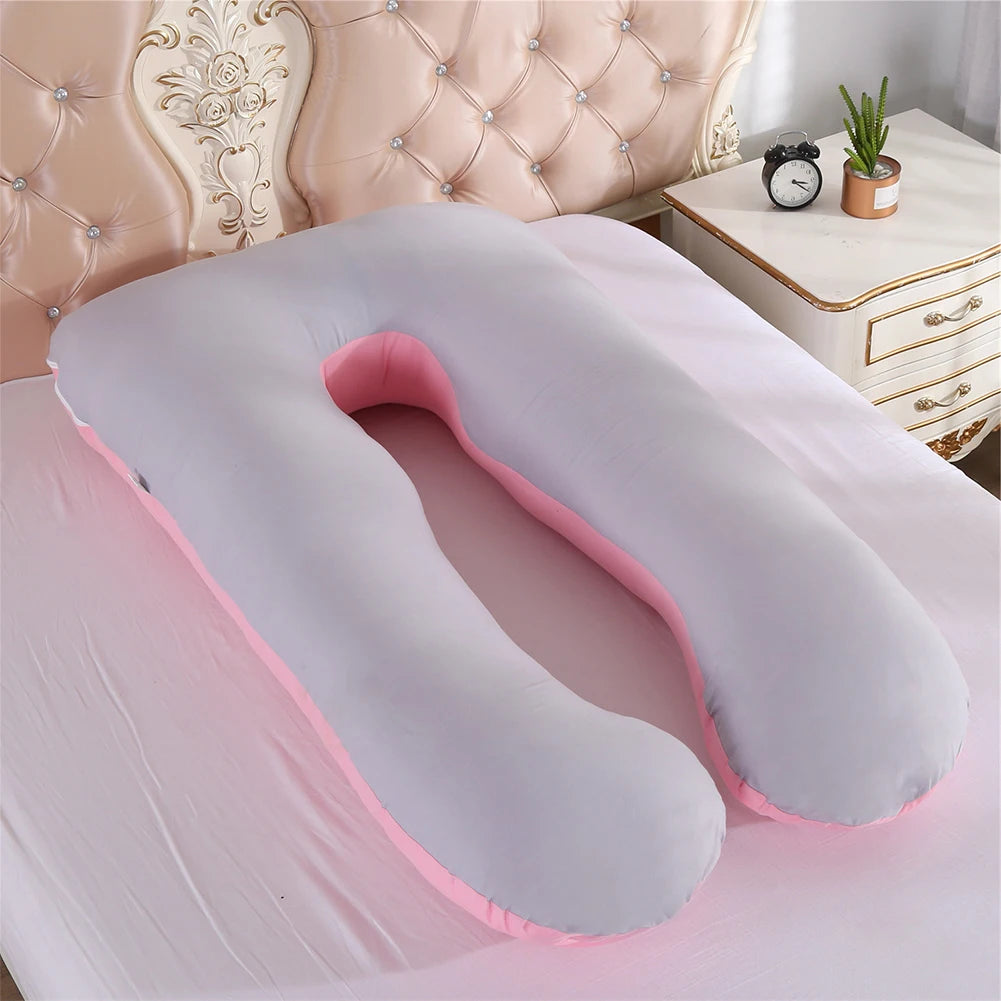 U-Shaped Pillow Cover Full Body Support U-Shaped Pillow Cotton - Cart2u.ro