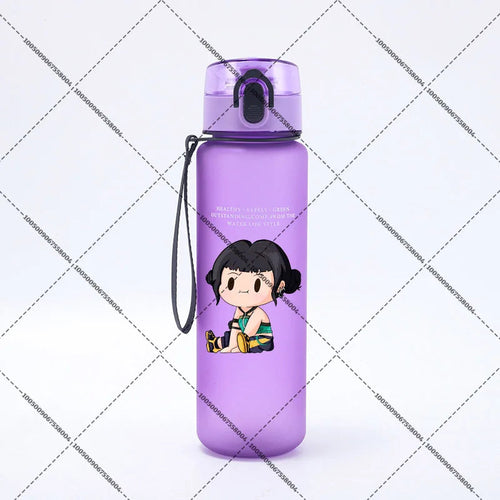 KPop Demon Hunters 650ml Water Bottles Anime Sanding Drinking Cup