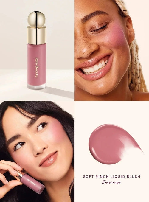 Rare Beauty Liquid Blush Lipstick Blush Eyes Cheek Blusher Waterproof - Cart2u.ro