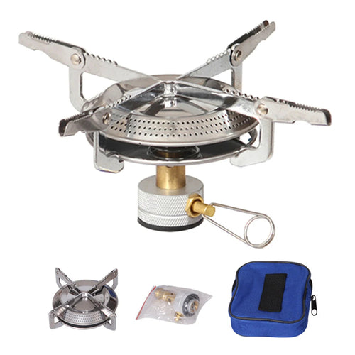 Portable Outdoor Camping Gas Stove with Adjustable Flame Small - Cart2u.ro