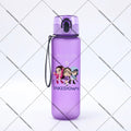 KPop Demon Hunters 650ml Water Bottles Anime Sanding Drinking Cup