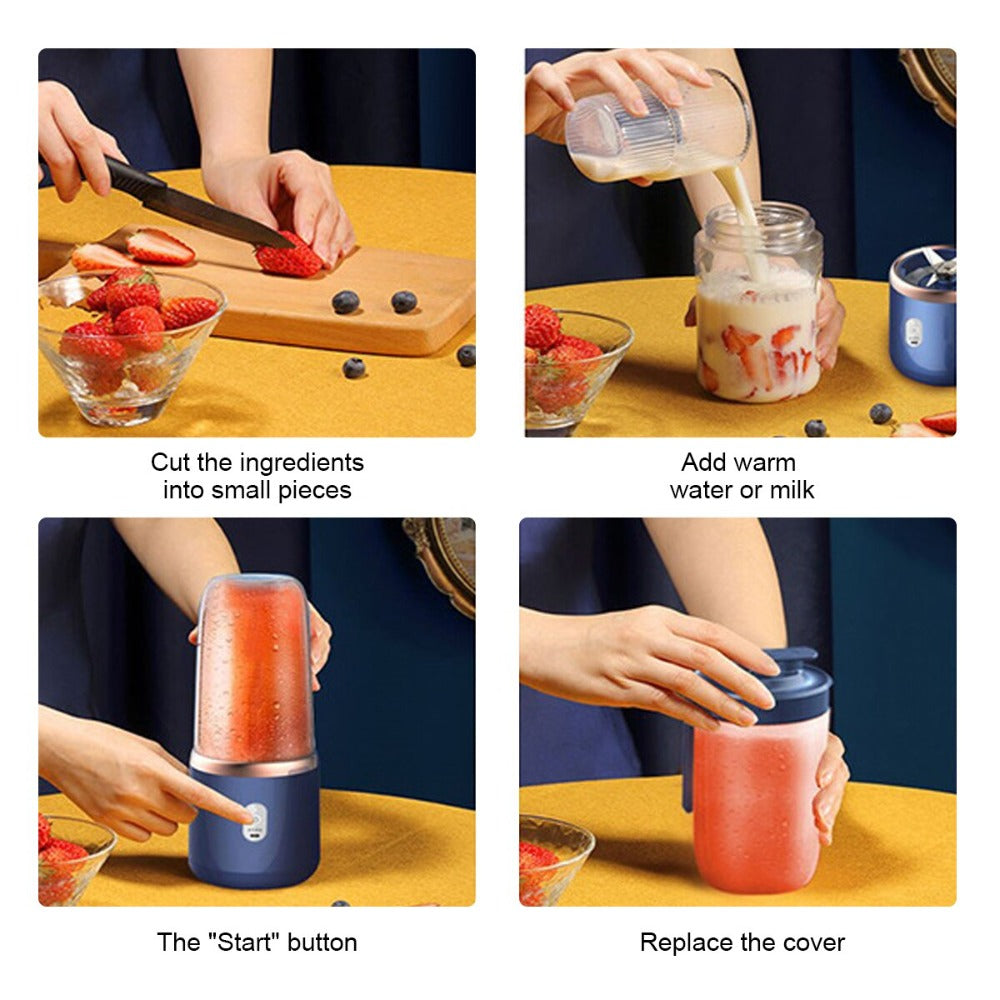 High Quality Twin Gear Portable Juice Blender - Cart2u.ro