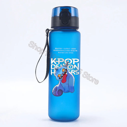 K Pop Demon Hunters Water Bottle Girls Summer Sports Large Capacity - Cart2u.ro