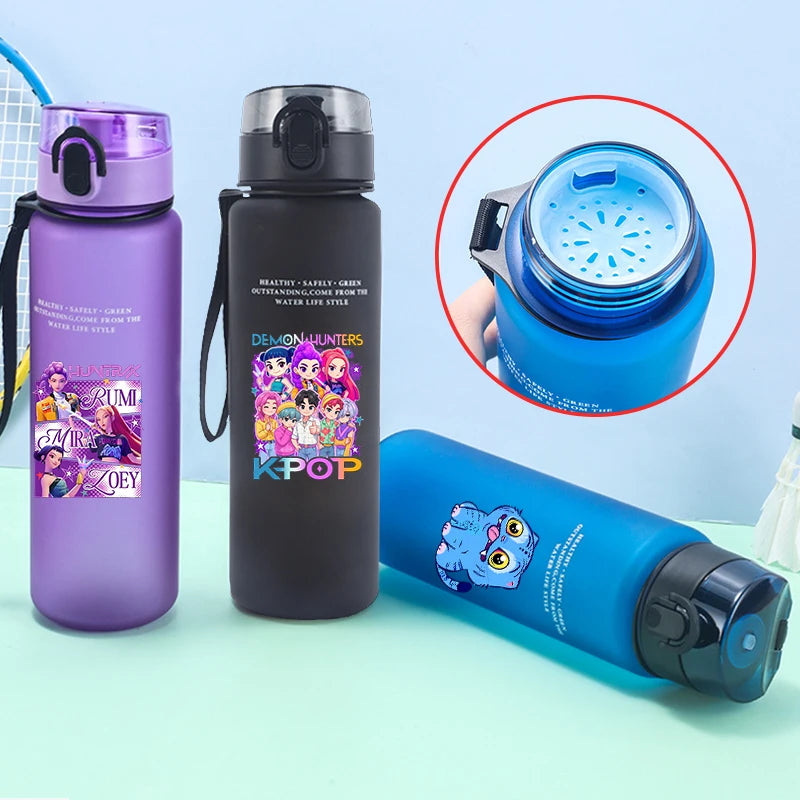 650ml KPop Demon Hunting Series Water Bottle Pop-up Lid Hot Movies - Cart2u.ro