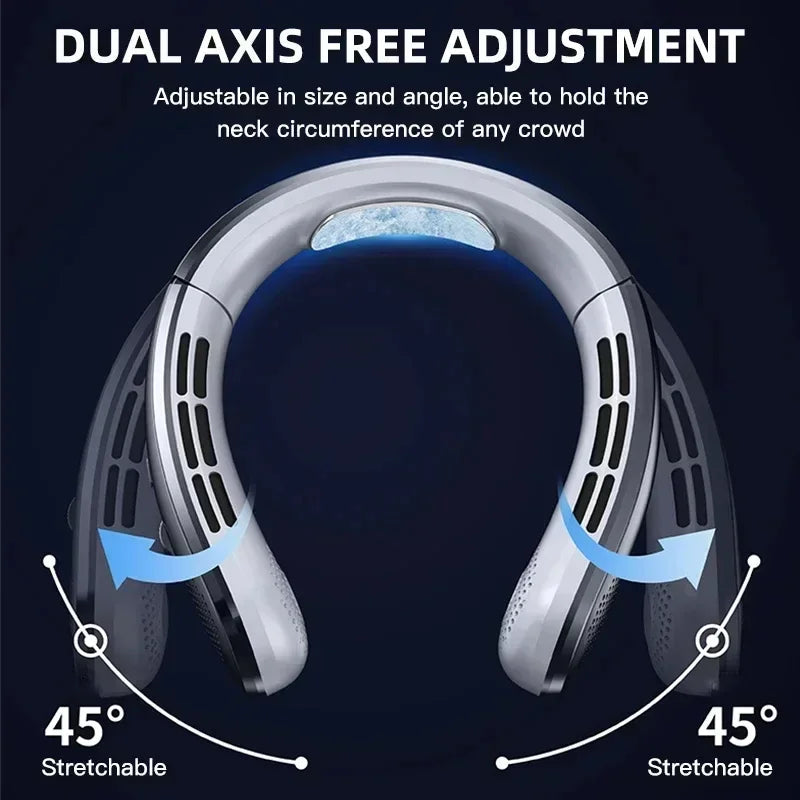 Xiaomi 8000mAh Electric Hanging Neck Fan Portable Bladeless Mini - Cart2u.ro