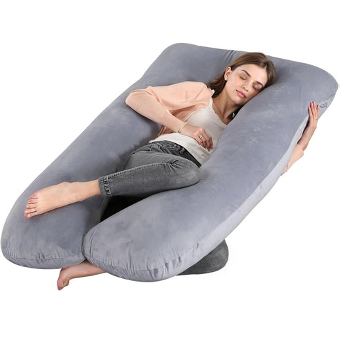 Pregnancy Pillows for Sleeping, G Shaped Full Body Maternity Pillow - Cart2u.ro