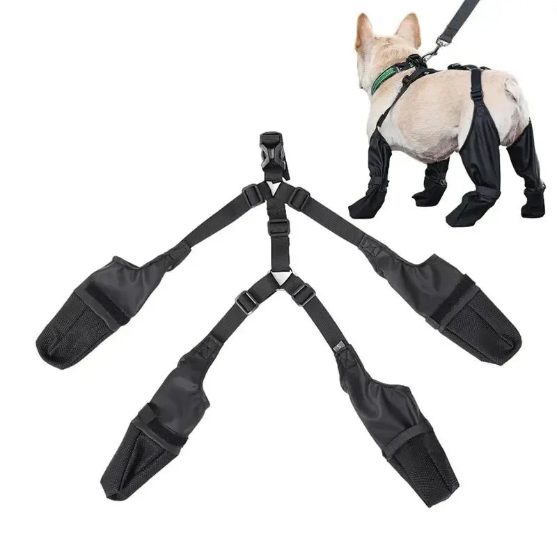 Waterproof Dog Shoes Adjustable Dog Boots Pet Breathbale Shoes for - Cart2u.ro
