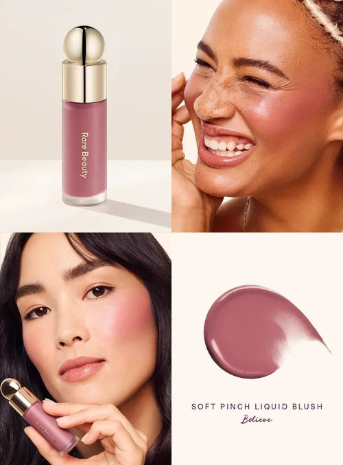 Rare Beauty Liquid Blush Lipstick Blush Eyes Cheek Blusher Waterproof - Cart2u.ro