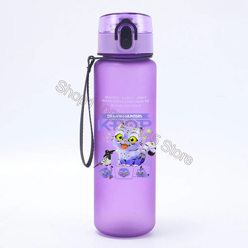 K Pop Demon Hunters Water Bottle Girls Summer Sports Large Capacity - Cart2u.ro