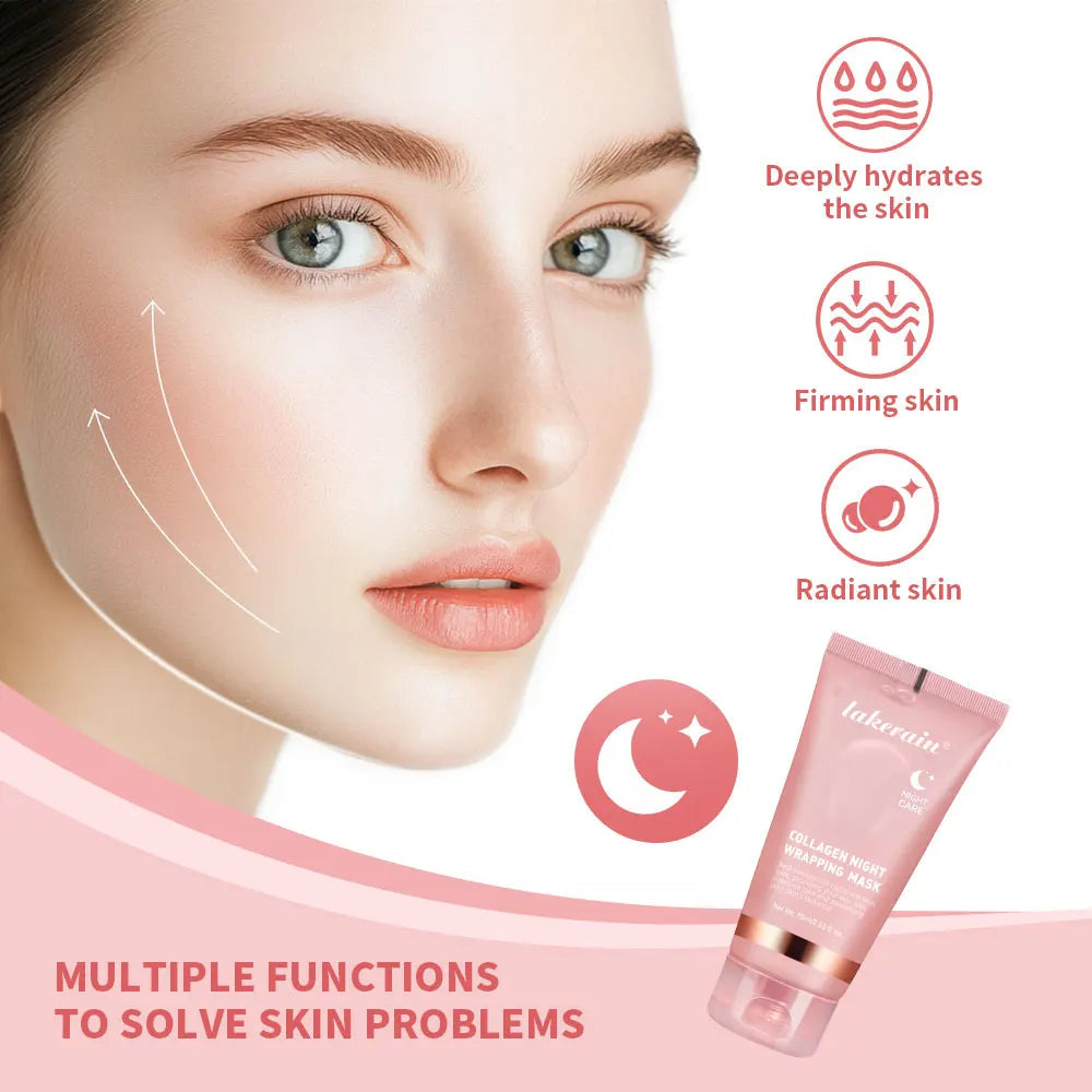Korean Deep Collagen Mask Peel Off Mask Face Anti Wrinkle Lifting - Cart2u.ro