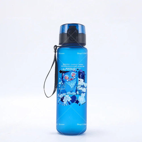 650ML KPop Demon Hunters Water Cup Trend Simple Frosted Sports Water - Cart2u.ro