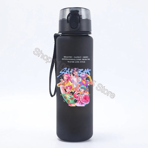 K Pop Demon Hunters Water Bottle Girls Summer Sports Large Capacity - Cart2u.ro