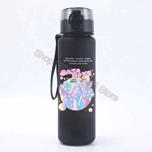 K Pop Demon Hunters Water Bottle Girls Summer Sports Large Capacity - Cart2u.ro