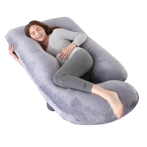 Pregnancy Pillows for Sleeping, G Shaped Full Body Maternity Pillow - Cart2u.ro