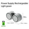 New Hanging Neck Fan Portable Cooling Fan Air Cooler USB Leafless - Cart2u.ro