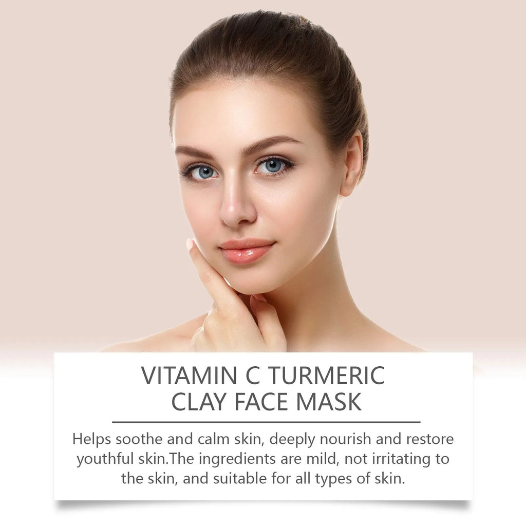 Vitamin C Exfoliating facial mask Turmeric Exfoliating facial mask - Cart2u.ro
