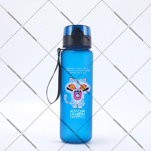 KPop Demon Hunters 650ml Water Bottles Anime Sanding Drinking Cup