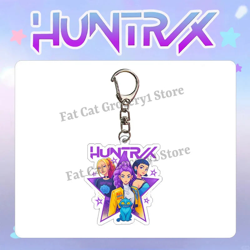 Kpop Demon Hunter Water Bottle with Straw 750ml Kids Summer Anime Cup - Cart2u.ro