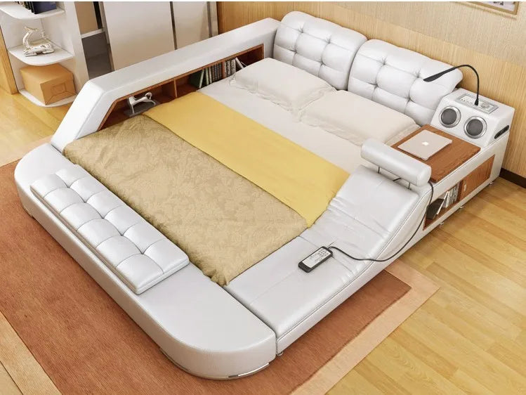 MANBAS Tech Smart Bed Frame Multifunctional Massage Bed Ultimate Bed - Cart2u.ro