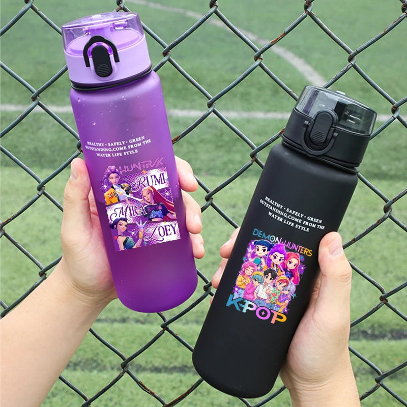 650ml KPop Demon Hunting Series Water Bottle Pop-up Lid Hot Movies - Cart2u.ro