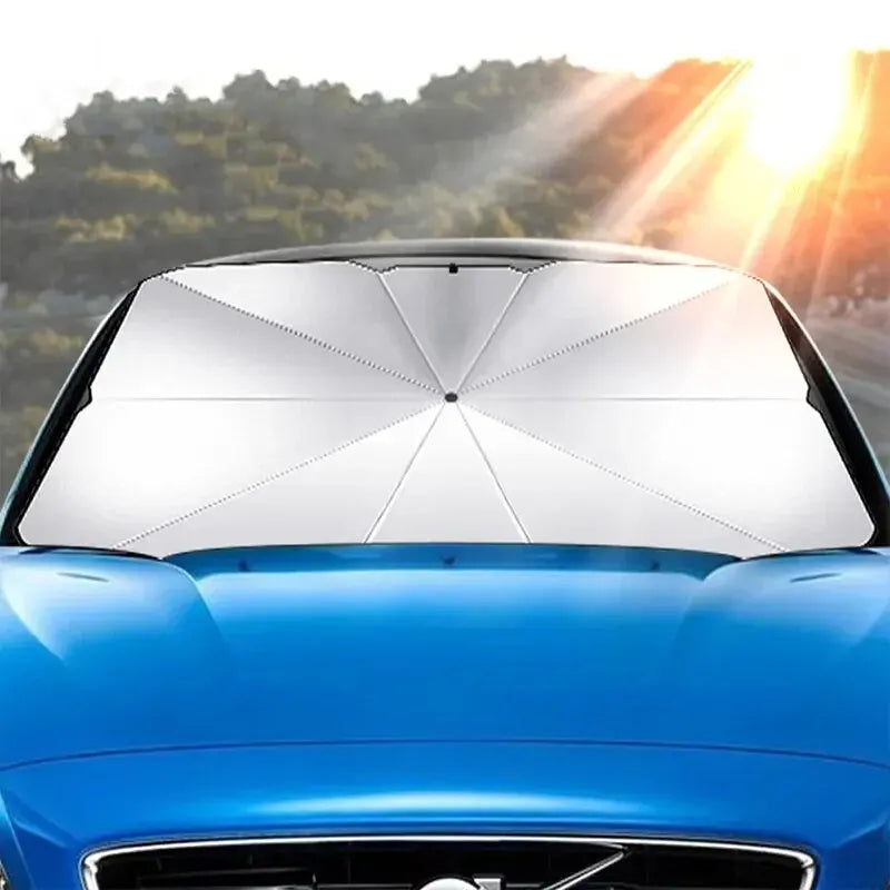 Car Sunshade Umbrella Windshield Folding Front Parasol Umbrella Type - Cart2u.ro