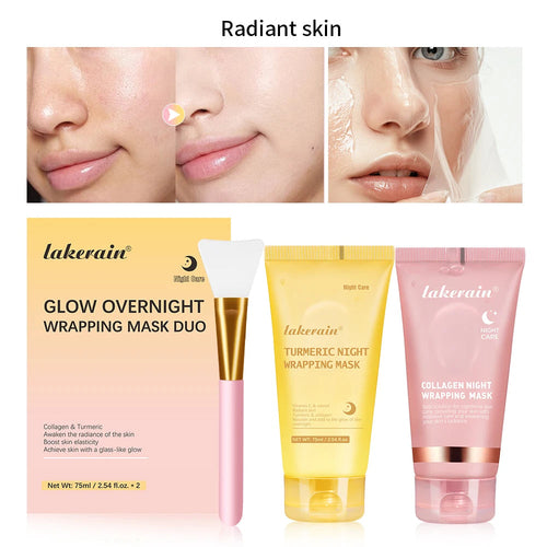 Korean Deep Collagen Mask Peel Off Mask Face Anti Wrinkle Lifting - Cart2u.ro