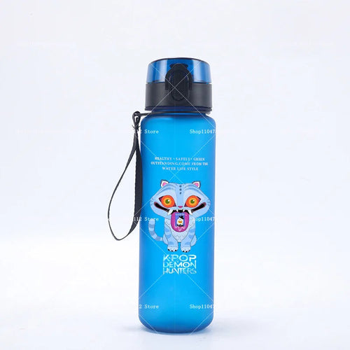 650ML KPop Demon Hunters Water Cup Trend Simple Frosted Sports Water - Cart2u.ro