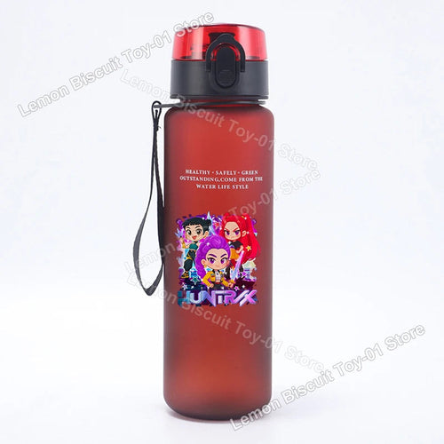 650ml KPop Demon Hunting Series Water Bottle Pop-up Lid Hot Movies - Cart2u.ro