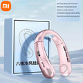 Xiaomi 8000mAh Electric Hanging Neck Fan Portable Bladeless Mini - Cart2u.ro