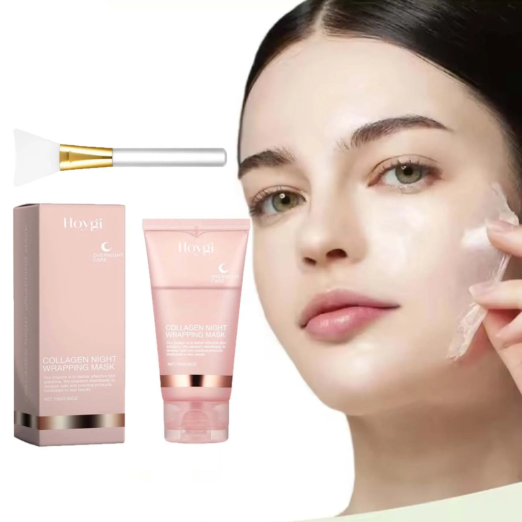 Collagen Peel-off Mask Deep Hydrating Fade Fine Lines Firming Shrink - Cart2u.ro