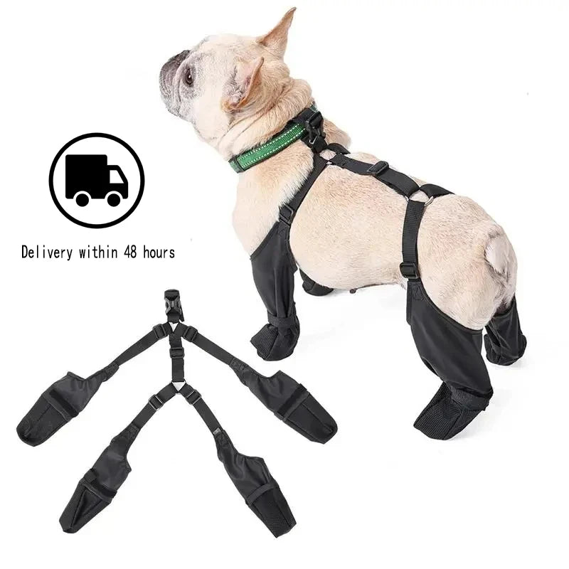 Waterproof Dog Shoes Adjustable Dog Boots Pet Breathbale Shoes for - Cart2u.ro