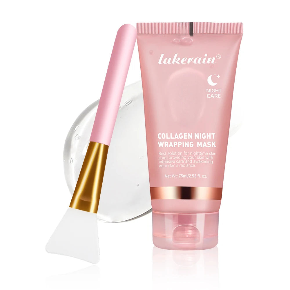 Collagen Jelly Cream Hydrolyzed Collagen Overnight Facial Mask - Cart2u.ro