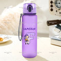 650ml Move K-Pop Demon Hunters Water Bottle Cute Letter A-Z Printed - Cart2u.ro