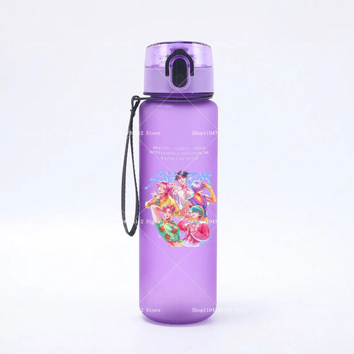 650ML KPop Demon Hunters Water Cup Trend Simple Frosted Sports Water - Cart2u.ro