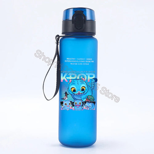 K Pop Demon Hunters Water Bottle Girls Summer Sports Large Capacity - Cart2u.ro